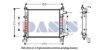 AKS DASIS 091300N Radiator, engine cooling